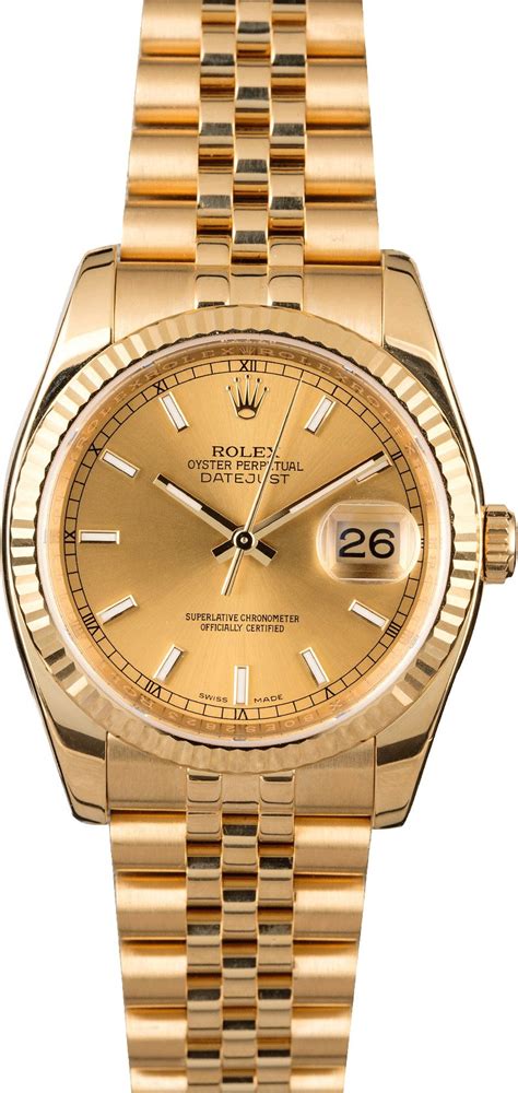 rolex gold dayjust|Rolex all gold Datejust.